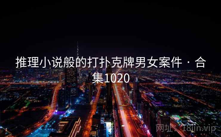 推理小说般的打扑克牌男女案件 · 合集1020